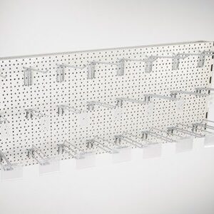 SG50 Back Panel - Perforated - 800x400 - Silver 9006