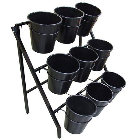 9 Bucket Flower Stand 1 9 Bucket Flower Stand