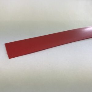 Ticket Rail Insert for 665mm Shelf Edge - L654mm - Red