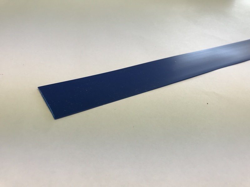 Ticket Rail Insert for 1250mm Shelf Edge - L1239mm - Blue 1 Ticket Rail Insert for 1250mm Shelf Edge - L1239mm - Blue