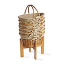 SB025 - Wooden stand for large folding handle shoppers 1 SB025 - Wooden stand for large folding handle shoppers