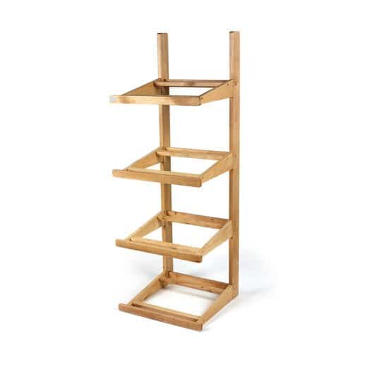 SP050 - 4 tier wood stand (stand only) 1 SP050 - 4 tier wood stand (stand only)