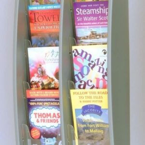 LD4571 - Maxi -Tier Leaflet Dispenser: 1/3 A4 8 Pockets - 260mm (W) x 510mm (H)