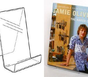 PS8273 - Book Stand: 200mm (W) x 250mm (H)