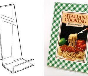 PS8274 - Book Stand: 80mm (W) x 150mm (H)