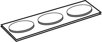 PS8300 - Self Adhesive Pads: 20mm Diameter 1 PS8300 - Self Adhesive Pads: 20mm Diameter