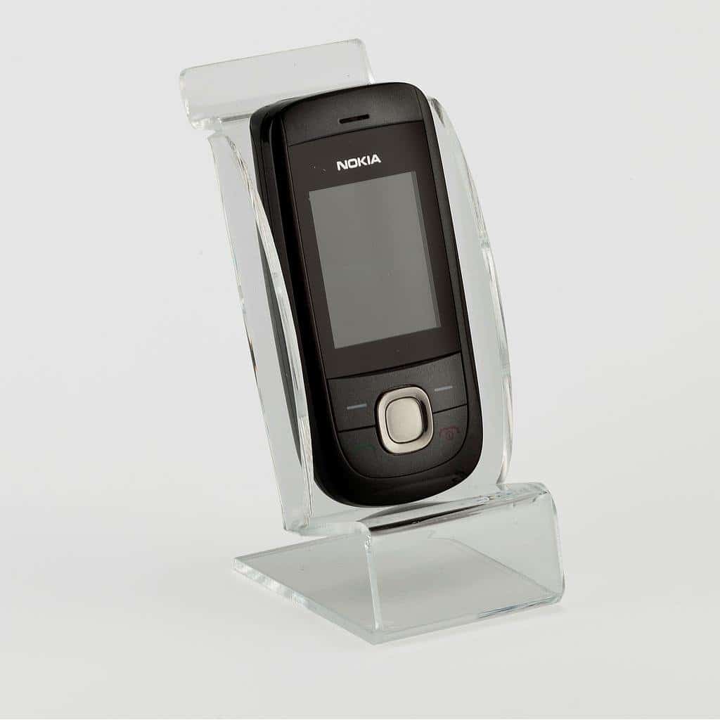 PS9218 - Mobile Phone Display - H100mm W53mm 1 PS9218 - Mobile Phone Display - with Branding Facility