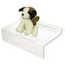 SL1289 - Slatwall Shelf with Branding Facility: 250mm (W) x 120mm (D) x 60mm (H)