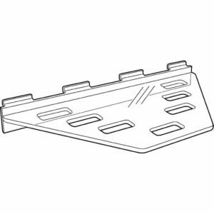 SL2421 Slatwall Cricket Bat / Hockey Stick Display - Bottom Support