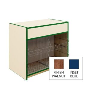 500 SERIES CRISP DISPLAY COUNTER - 1000mm Wide. 
