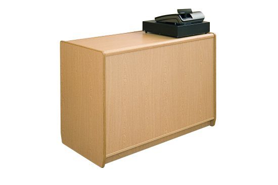 700 Series Cash & Wrap Counter L120cm - Oak 1 700 Series Cash & Wrap Counter L120cm - Oak