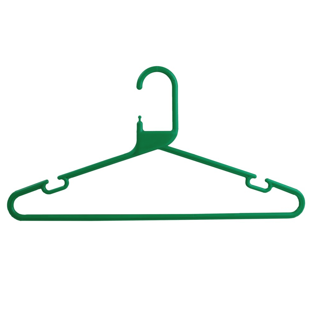 Light Duty Multi-Purpose Hanger – Dark Green – Pack of 144 1 Multipurpose Hanger Green