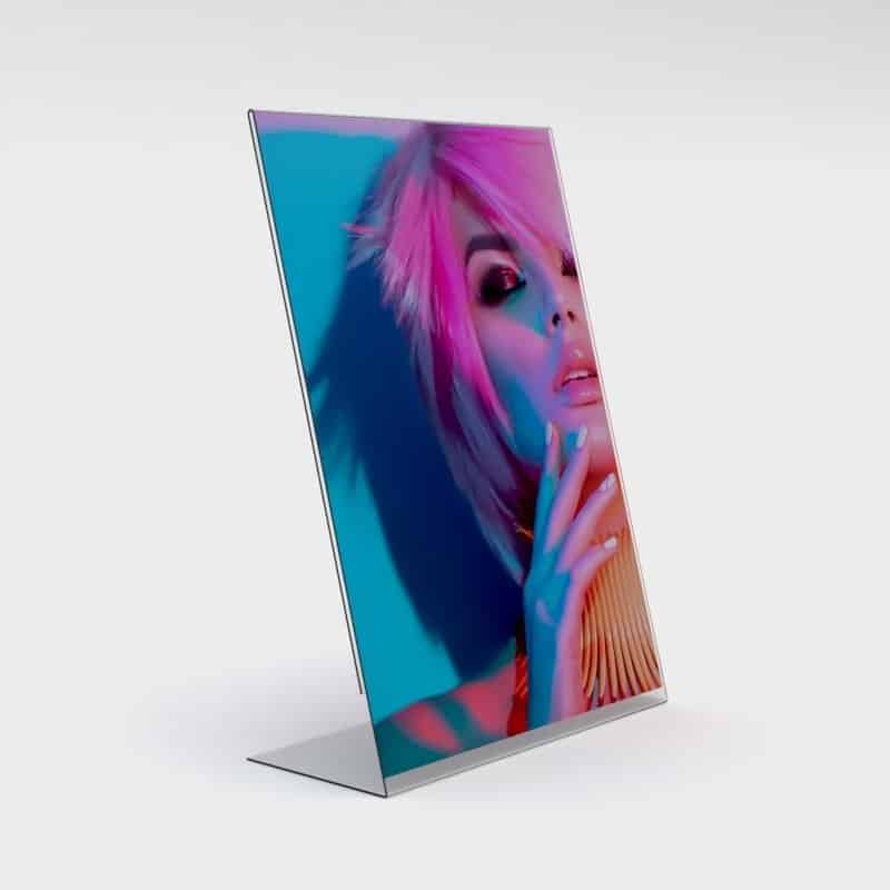 PS8007 - Freestanding Poster Holder - Sign Holder - A3 Portrait 1 PS8007 - A3 Portrait Poster Holder