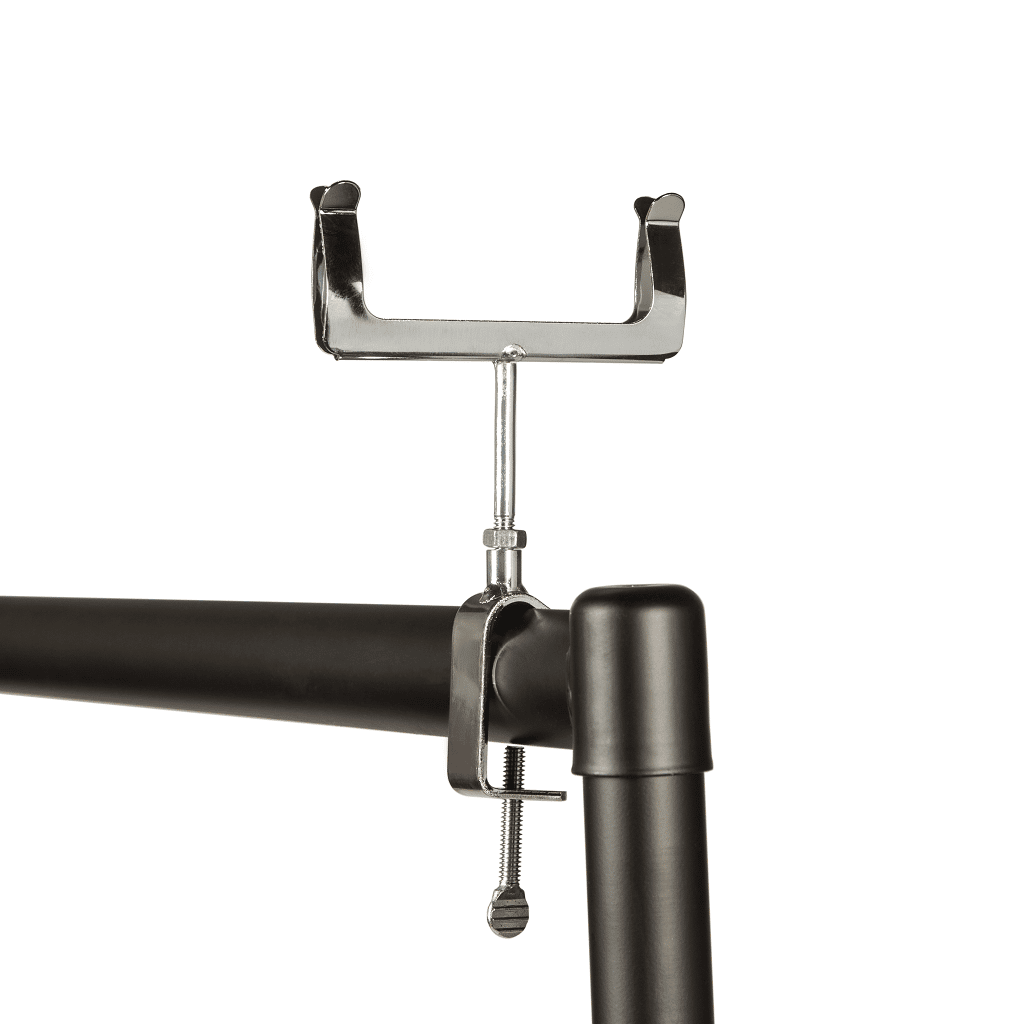 R10A - Clamp-On Card Holder 1 R10 Clamp On Cardholder for Clothes Rails