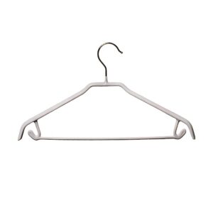 R1040 Non-Slip Suit Hanger with Trouser Bar - 42cm - White