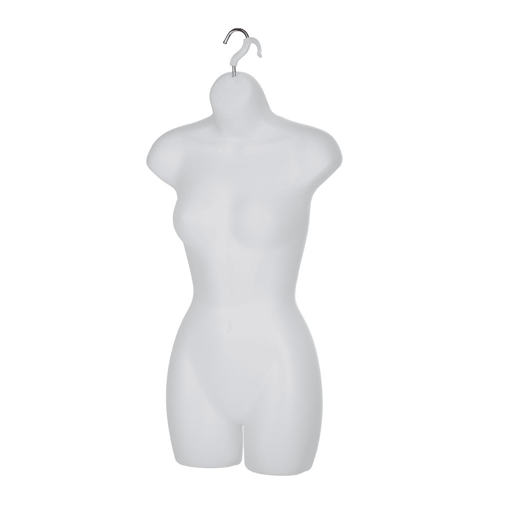 R1121 - Ladies Body Form - Frosted 1 R1121 Female Body Form - Frost