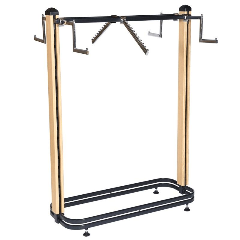 R1387 - Cladded Twin Slot Free Standing 2 Way Display Rail - W1003mm 2 R1387 - Cladded Twin Slot Free Standing 2 Way Display Rail - W1003mm - Image 2