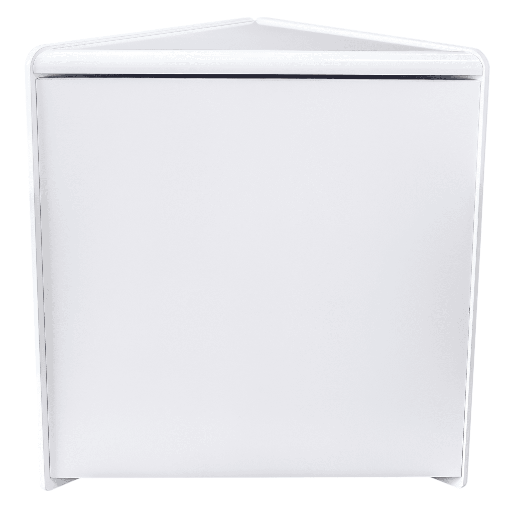 R1521 - Solid Corner Unit - White 1 RE1521-White Solid Corner Unit - Front View
