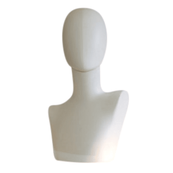 R377 Female Display Head - Matt White 1 R377 Female Display Head - Matt White