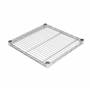 R936 Chrome Wire Square Shelf