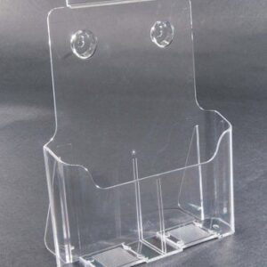 R1711 - A4 Clear Acrylic Card Holder - Counter / Slat