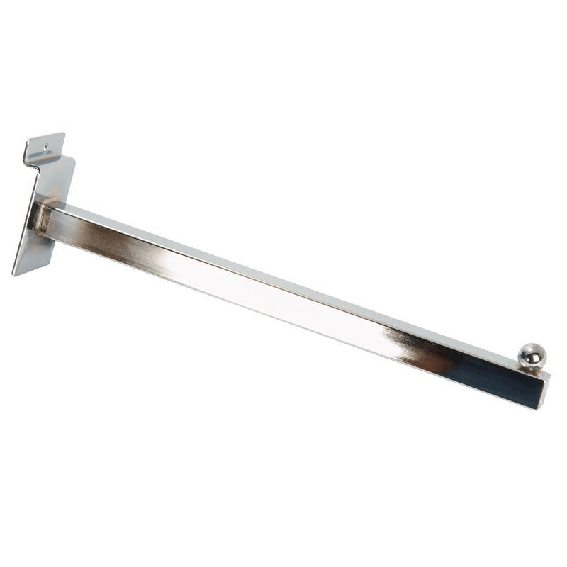 R507A Straight Arm for Slatwall - 400mm / 16" 1 R507A Straight Arm for Slatwall - 400mm / 16"