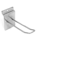 R528 - Looped Euro Hooks for Slatwall - 100mm / 4"