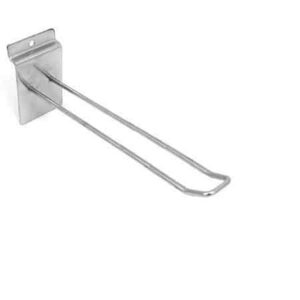 R530A - Looped Euro Hooks for Slatwall - 250mm / 10"