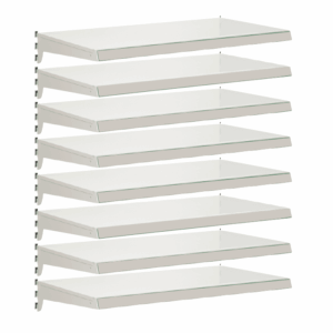 Pack of 8 complete heavy duty shelves for Evolve S50i - Jura