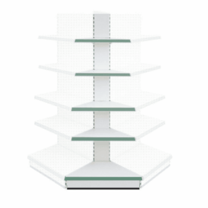 External Corner General Shelving Display Retail Shops and Newsagents
