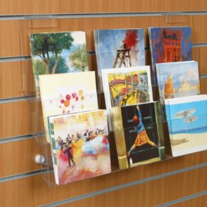 3 tier Slatwall Card Display