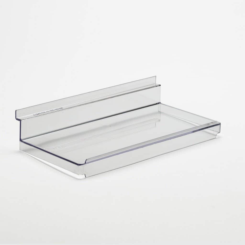 SL1100 - SL1100 Flat Slatwall Shelf with Lip 1 SL1100 Flat Slatwall Shelf with Lip
