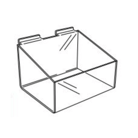SL1453 - Slatwall Display Bin - W400mm 1 SL1463 Slatwall Display Bin