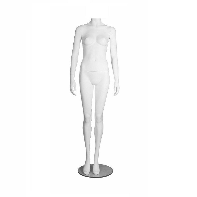 Headless Female Mannequin - Jean 1 TL15551 Female Headless Mannequin Upright Pose - Jean