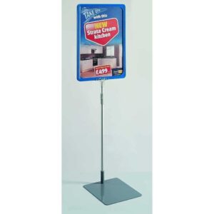 Eco Showcard Stand - A4 Frame Blue