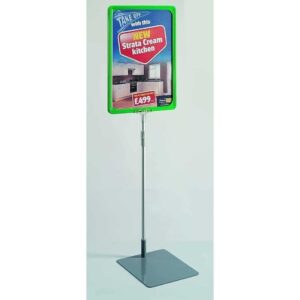 Eco Showcard Stand - A4 Frame Green