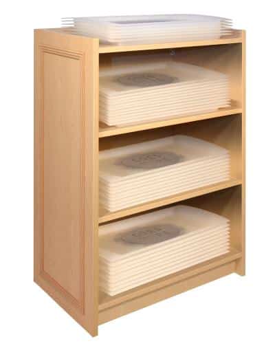 Choice Range - Tray and Condiment Stand - Beech 1 Choice Range - Tray and Condiment Stand - Beech