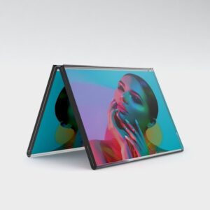 PS8210 - Tent Shaped Card Holder Double Sided: A8 Land