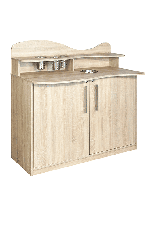 Coffee Station - Oak 1 Oak Coffee Station
