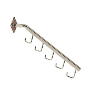 R217 5 HOOK WATERFALL ARM - WALL FIX