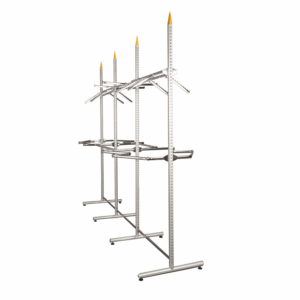 Round Twin Slot Uprights and Accessories