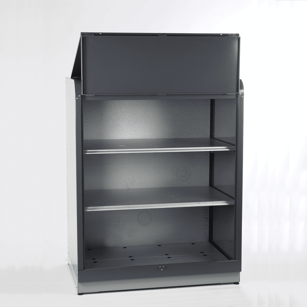 Planova Outside Sales Bunker / Forecourt Display Stand - Tall 1 Large Planova External Sales Bunker