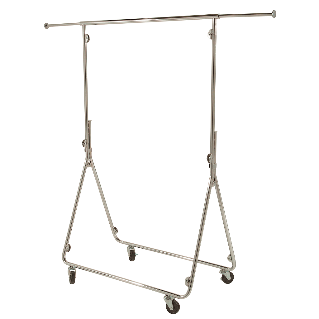 R192 - Fold Flat Reps Rail 1 R192 Fold Flat Sales Rail - Built