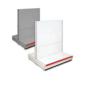 Double Sided Gondola Shelving Bays