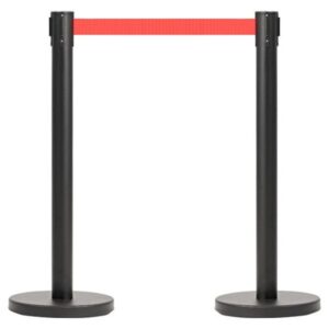 R1923 Red Retractable Barrier - Pack of 2