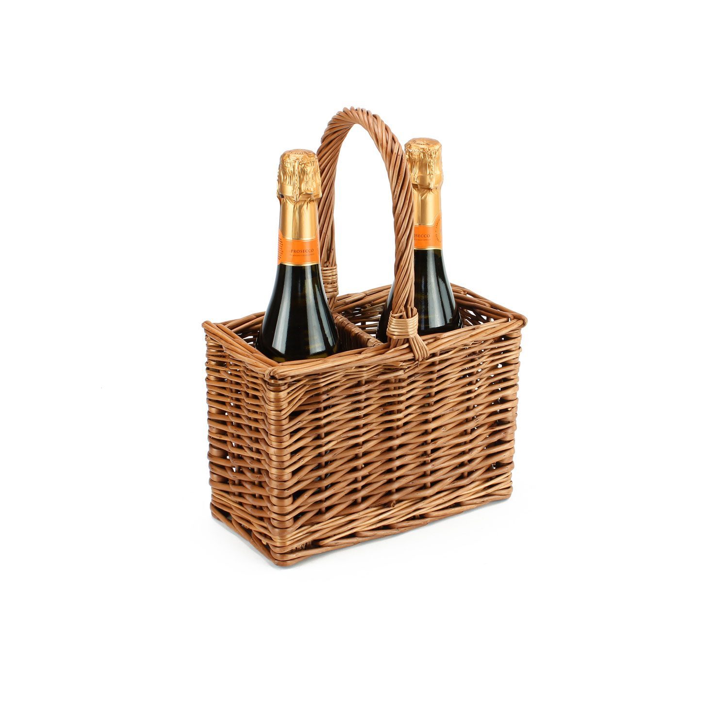 BH040 - 2 Wine Bottle Carrier 3 BH040 - 2 Wine Bottle Carrier - with Bottles
