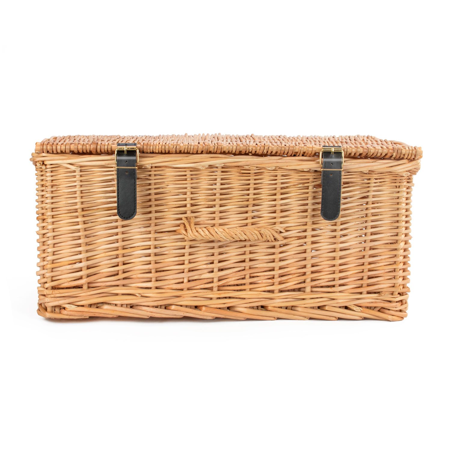 HA028 - 20 Inch Wicker Hamper Basket 2 HA028 - 20 Inch Wicker Hamper Basket - Front View