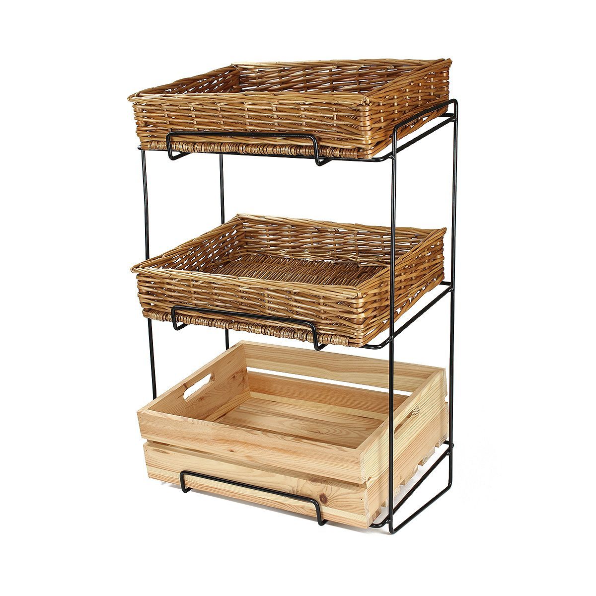 KT094 - 3 Tier Wire Display Stand - Set 3 1 KT094 - 3 Tier Wire Display Stand - Set 3