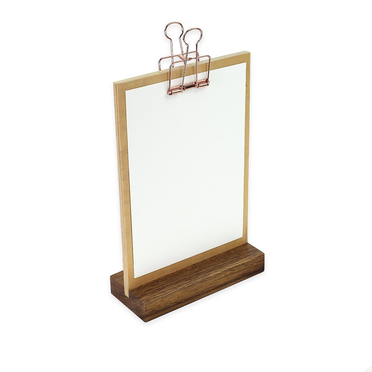 KT517W - A5 Tabletop Menu Holder Kit (5pcs) 1 KT517W - A5 Tabletop Menu Holder Kit (5pcs)