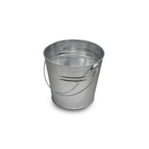 MT033 - Medium Galvanised Metal Bucket